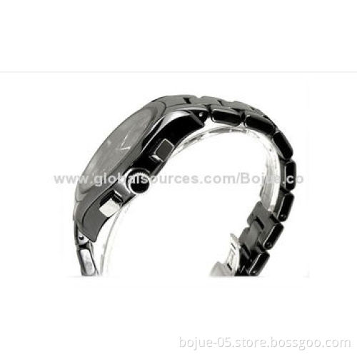 2014 Wholesale Vogue High-tech Luxury White Sapphire Crystal Ceramic Watch, Ladies' Model, 240*38mm